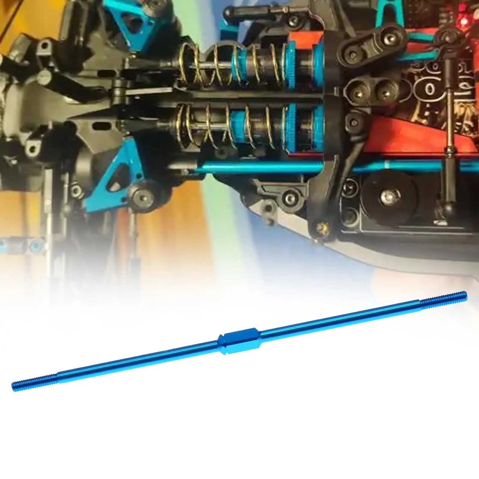 アルミ合金ターンバックルシャフト RC カーアクセサリー 3x106mm ステアリングプッシュロッド RC カー用