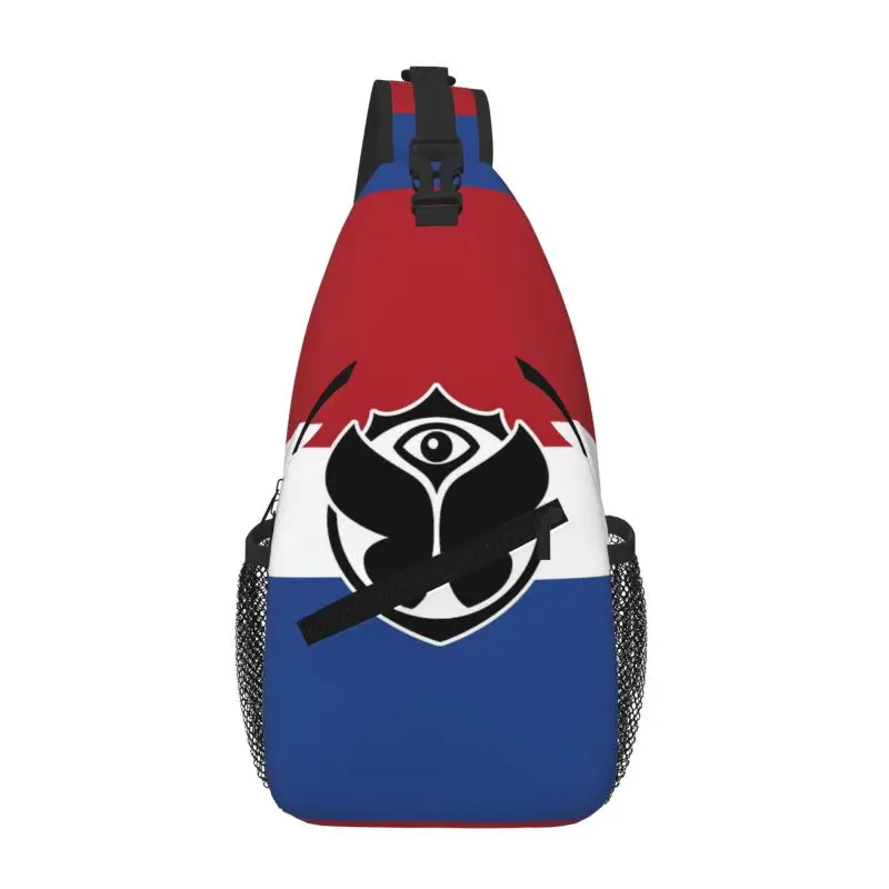 Tomorrowland Sling Bag Belgian Electronic Dance Music Festival Crossbody Bag Waterproof Chest Bags for Travel Sports Cycling