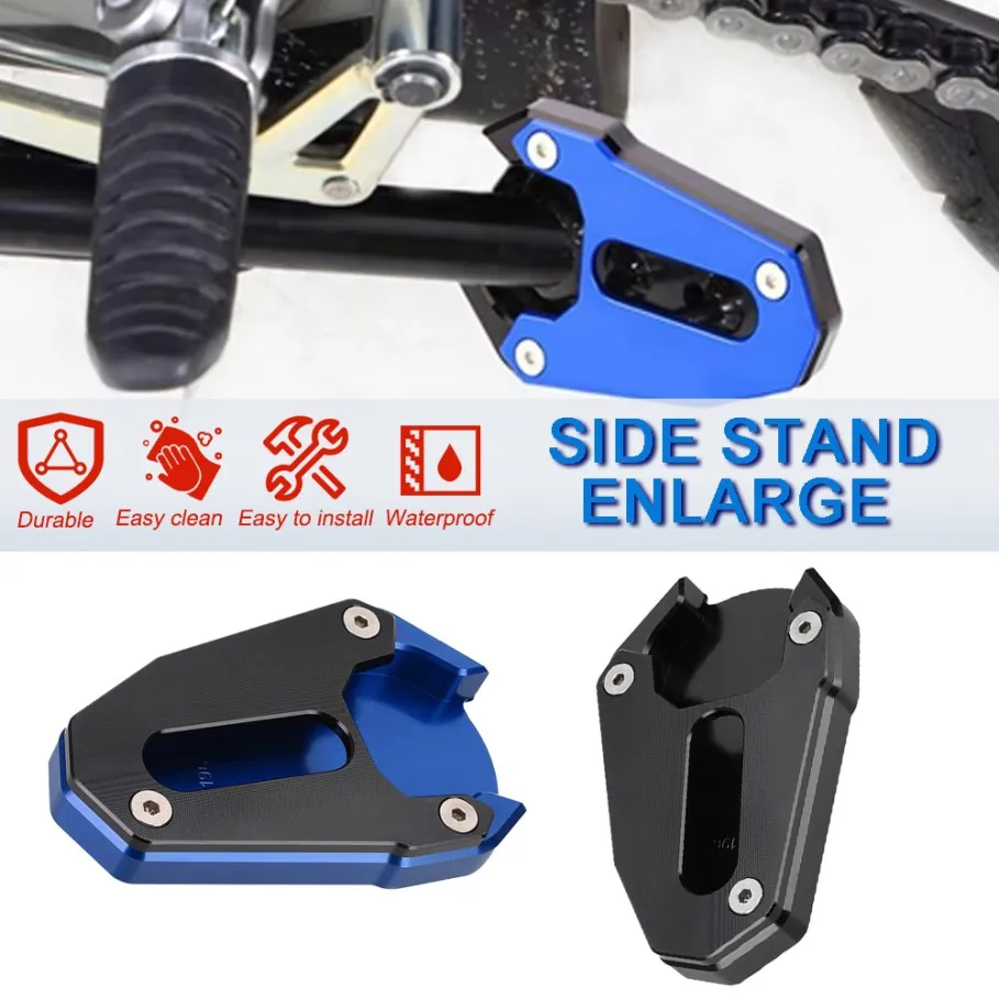 

FOR SUZUKI SV650 ABS Motorcycle Kickstand Side Stand Enlarger Support Plate 2015 2016 2017 2018 2019 2020 2021 2022 2023