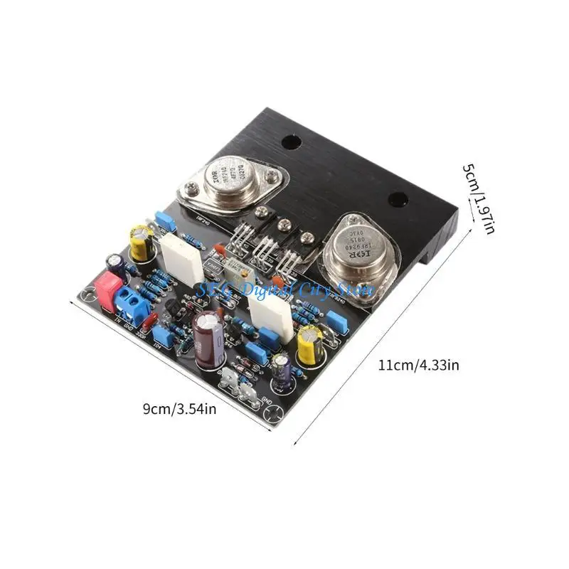 U75B Power Amplifiers Board 80W Field Effecttransistor IRF240 IRF9240 Classa Amplifiers
