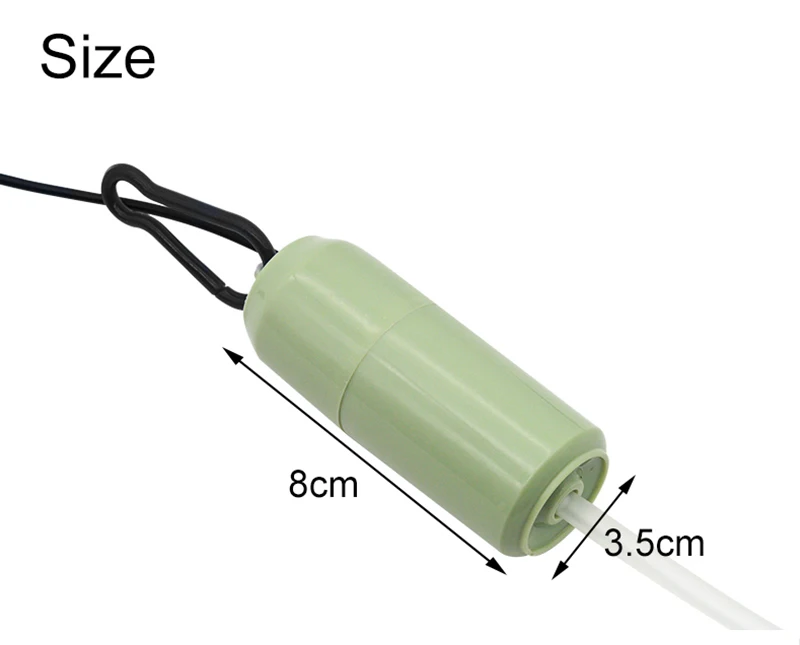 Aquarium Sauerstoff Luftpumpe Aquarium USB Stille Luft Kompressor Belüfter Tragbare Mini Kleine Oxygenator Aquarium Zubehör 5v 1W – Detail 3