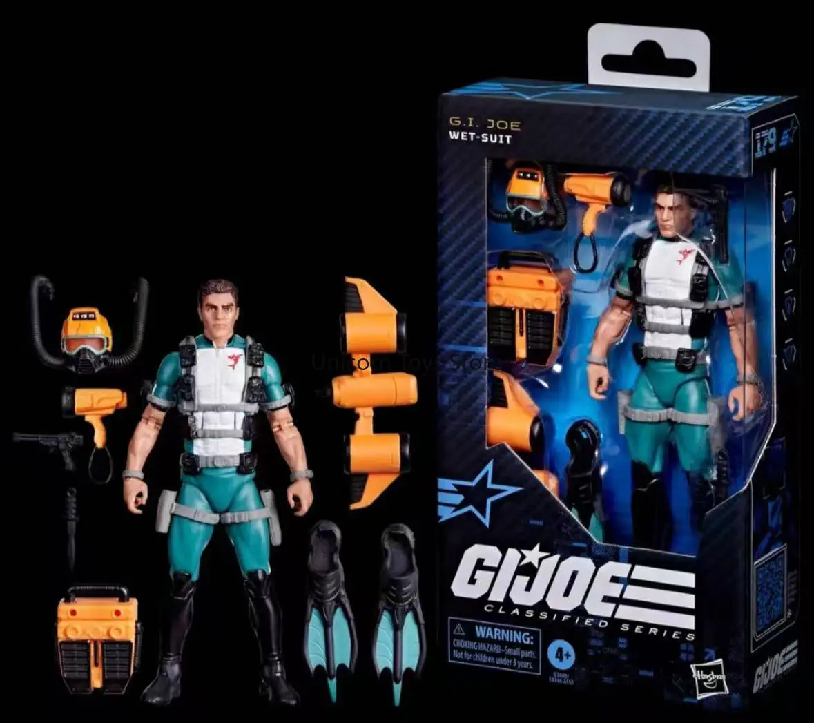 

В наличии Hasbro Special Forces Confidential Series 6-дюймовый ретро-подвесной костюм для дайвинга подвижная кукла