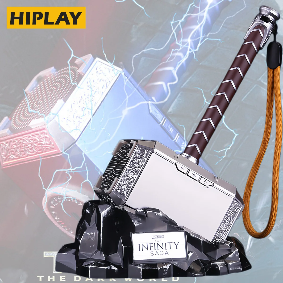 【¥10,196】HIPLAY Killerbody マーベル トール ミョルニル Bluetoothスピーカー ハンマー型 磁気充電ベース-アリエク特価アラート