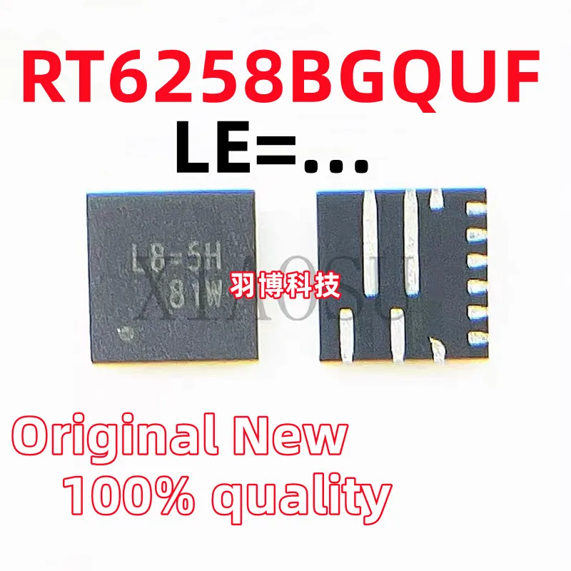 (2-10piece)100% New RT6258BGQUF RT6258BG RT6258B (LE=2E LE=...) QFN-12 Chipset