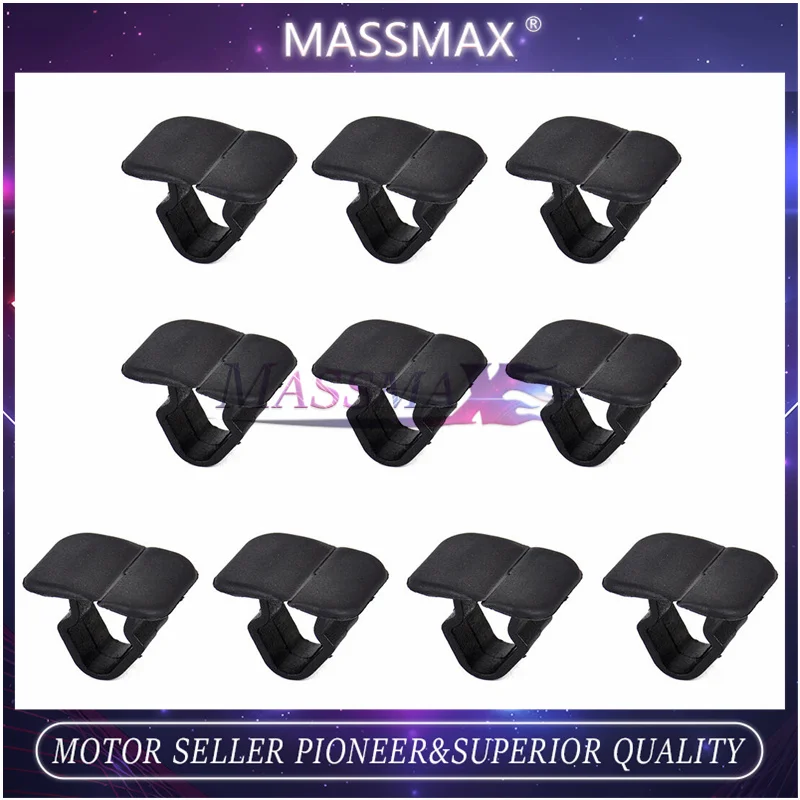 10PCS 1H5863849A01C Plastic Hood Bonnet Insulation Clip Rivet Retainer For VW Polo Tiguan Passat B5 SEAT Leon 2 Skoda Octavia 2