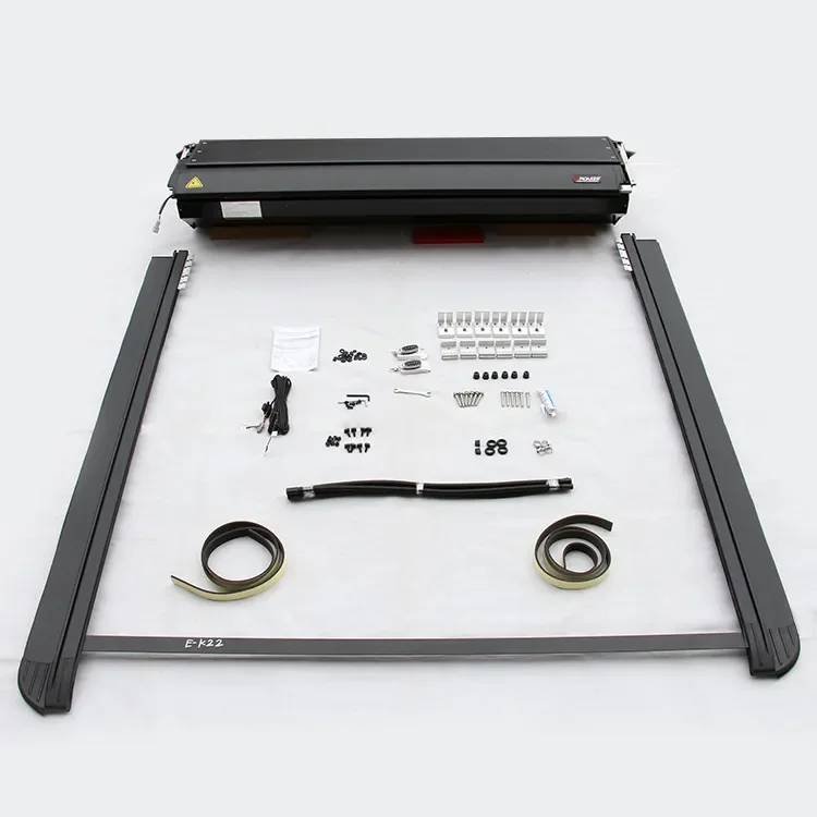 Leading Factory Of Fold-Up Cover Easy Installment Non-Drilling Tri-Fold And Four-Fold Lids Truck Pickup Bed For Jeep Gladiator