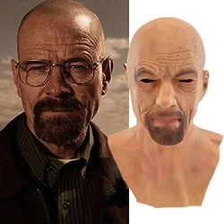 Big Nose Supersoft Horror Wrinkle mask grandpa old man Headgear Realistic Latex Mask Halloween Masquerade Party Props