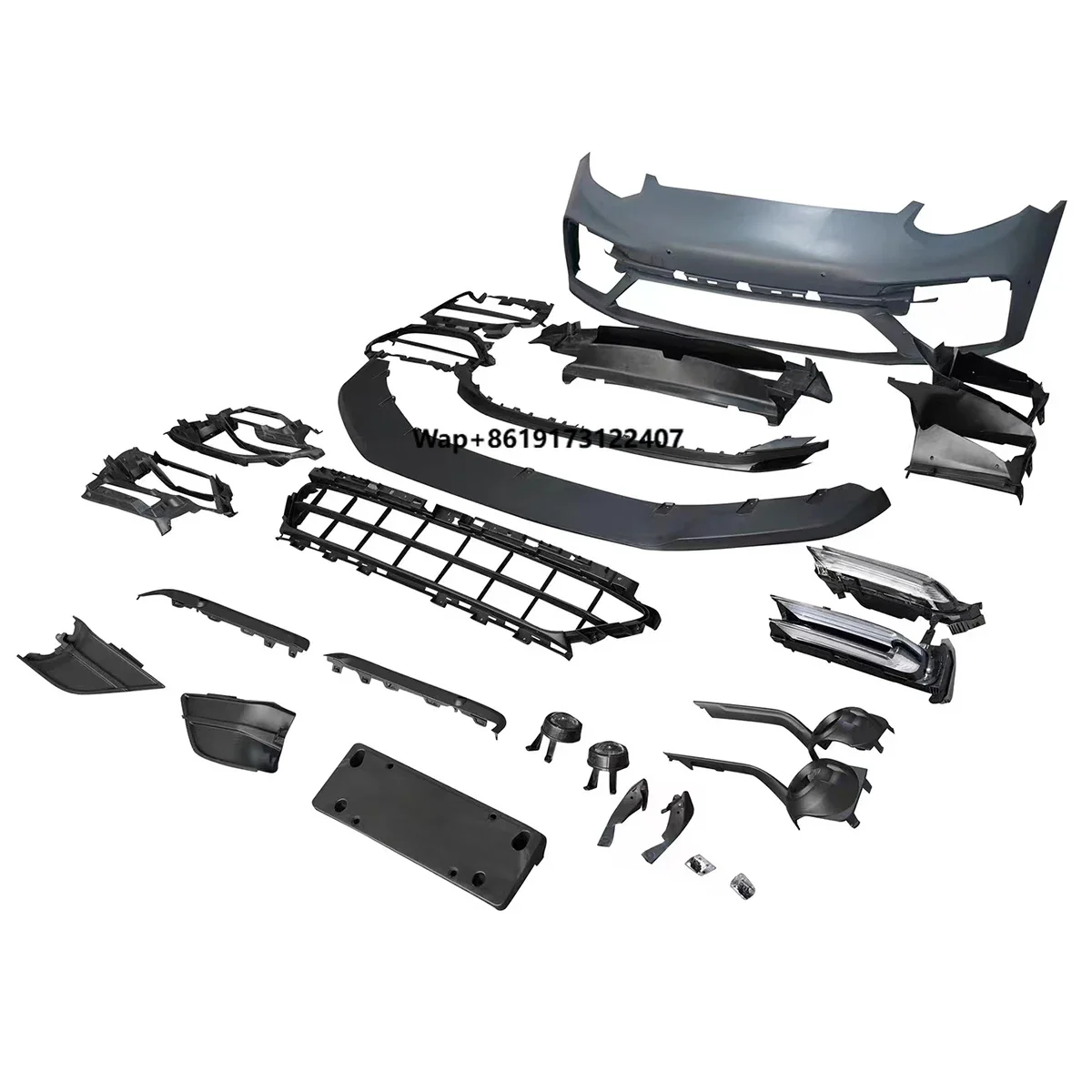 New Arrival Car Bumpers Body Kit for 970.1 970.2 2010-2017 Conversion to 971.2 2022 Turbos.
