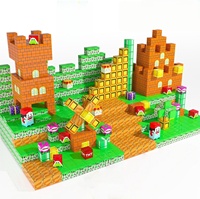 Magnetic Building Blocks for Mining Magnet World Game Adventure Set STEM Sensory Creative  DIY Toy Gift