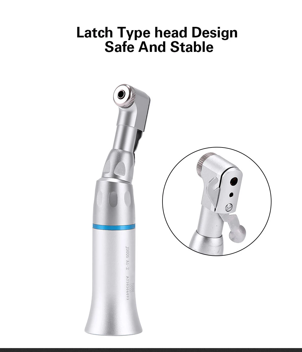 AZDENT Dental-Winkelstück mit Verriegelung, Niedrigdrehzahl-Handstück, geeignet für φ 2,35 mm Bohrer, autoklavierbar 135 ° C – Detail 9