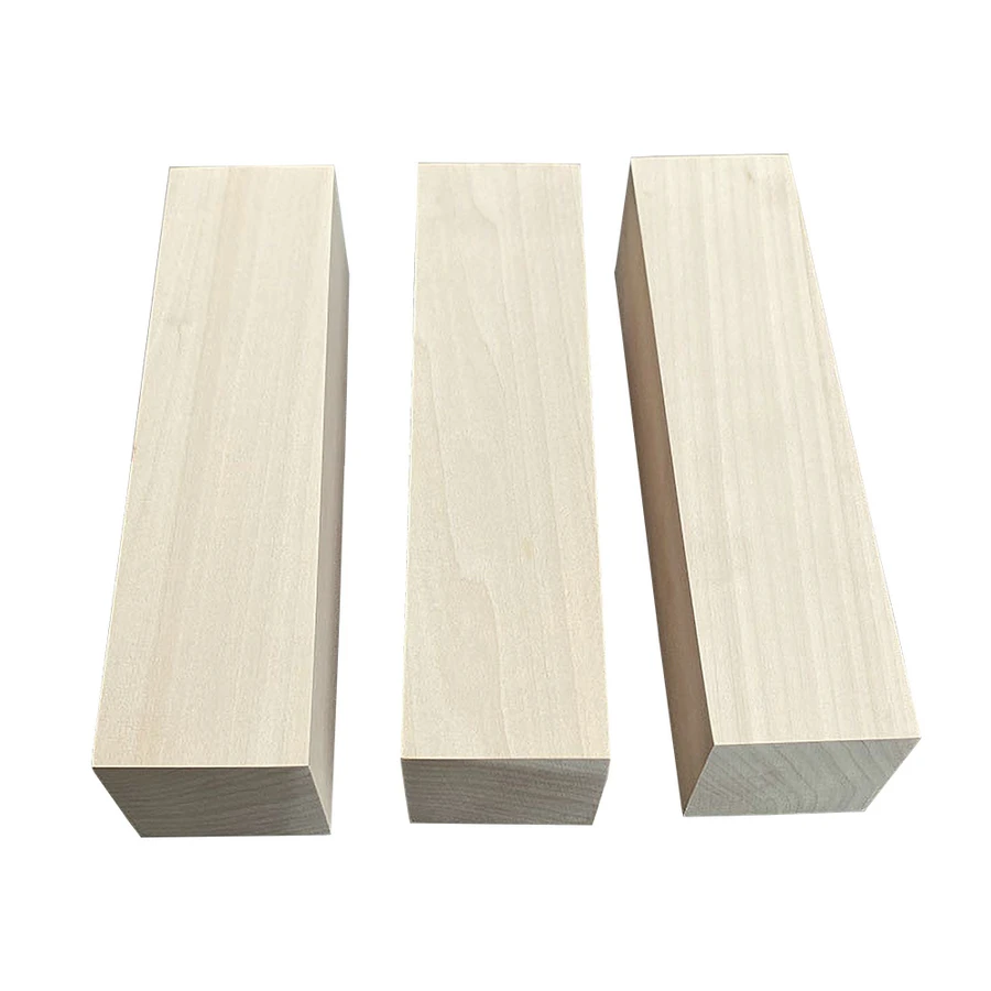 4PCS Portable Basswood Carving Block Natural Soft Wood Carving Block Unfinished Wood Block Carving Woodwork Craft Carving Wood