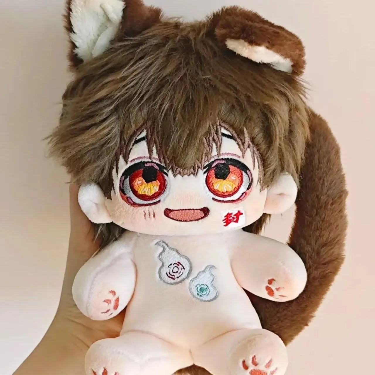 Asli Rilis Pertama Anime Sekitar Tanah Terikat Pemuda Bunga Raja Atribut 20CM Boneka Katun Boneka Lucu Peledak