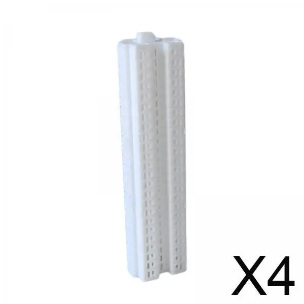 4xRailroad Architecture DIY تخطيط، 1/800 دعائم عرض مواد المناظر الطبيعية للبناء، مشهد قطار نموذجي مطلي واقعي