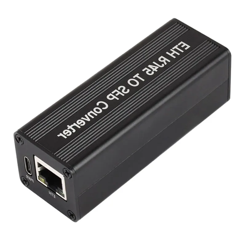 Gigabit Adaptive SFP To Electrical Module RTL8213B Onboard Status Indicator Light