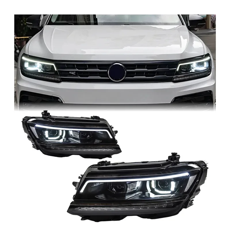 

Tiguan L 2016-2021 DRL LED Upgrade Headlight Turn Signal Head Lamp Modified Assembly Signal Auto Accessories for VW
