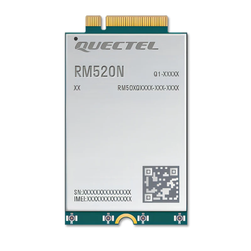 Imagem -04 - Quectel-módulo Multi-modo Receptor Gnss Multi-constelação Disponível Iot Embb 5g Sub6ghz m2 Global Não Rm520f-gl Novo