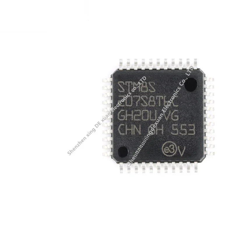 Original genuine STM8S207S8T6C LQFP-44 24MHz/64KB flash memory/8-bit microcontroller MCU Design of Integrate Circuit