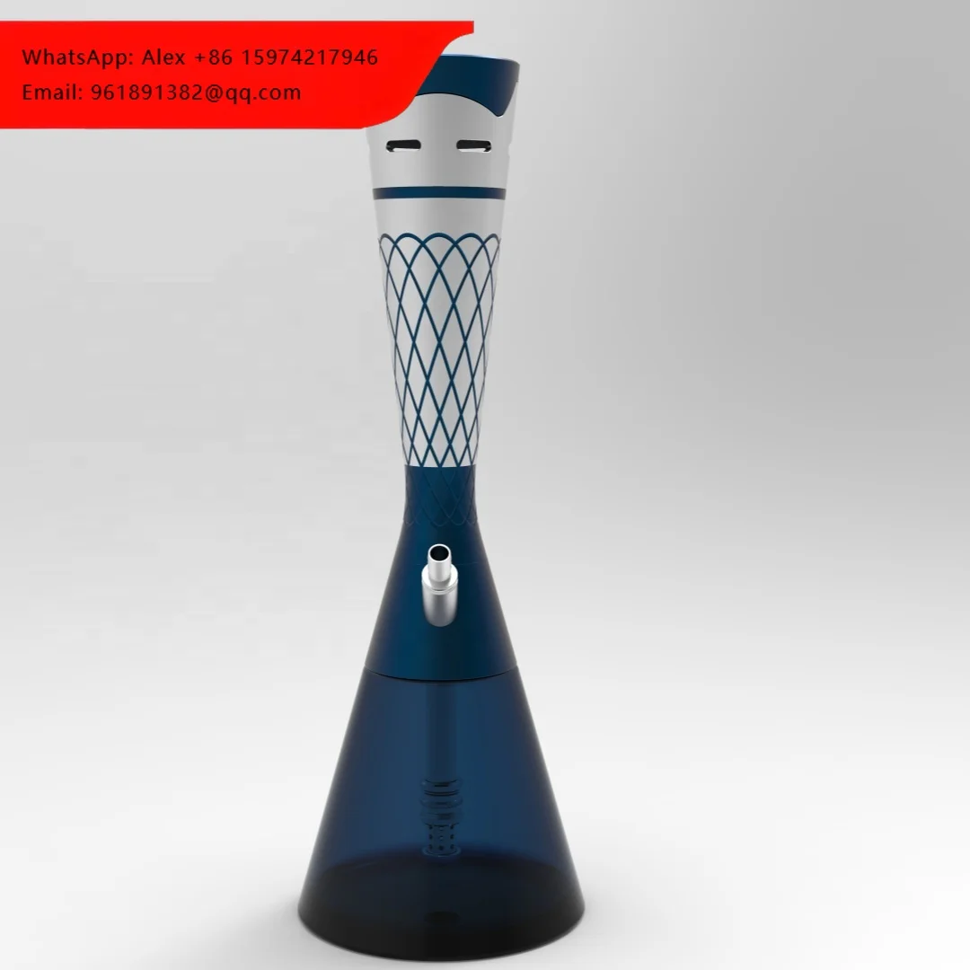 

Wholesale Large Hookah New Professional Custom Aluminum Hookah Stainless Steel Hookah Production