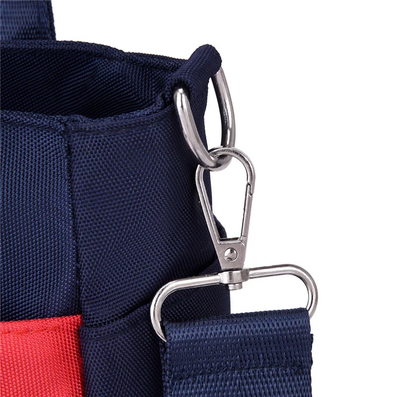 Women's handbag 2022 new hand carrying large capacity backpack contrast Oxford cloth One Shoulder Messenger Bag