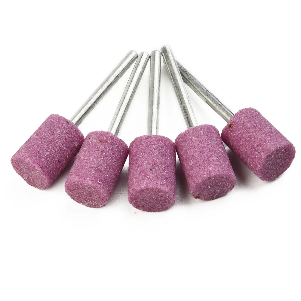 10Pcs Abrasive Mounted Grinding Stone Head 12mm Abrasive Polishing Wheel Bit Shank For Dremel Rotary Tools Grinder Drill