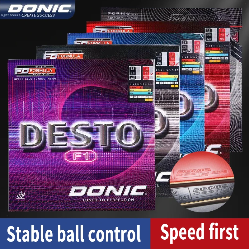 authentique-donic-tennis-de-table-caoutchouc-f1-f2-f3-f4max-allemand-interne-astringent-adhesif-inverse-attache-type-manchon