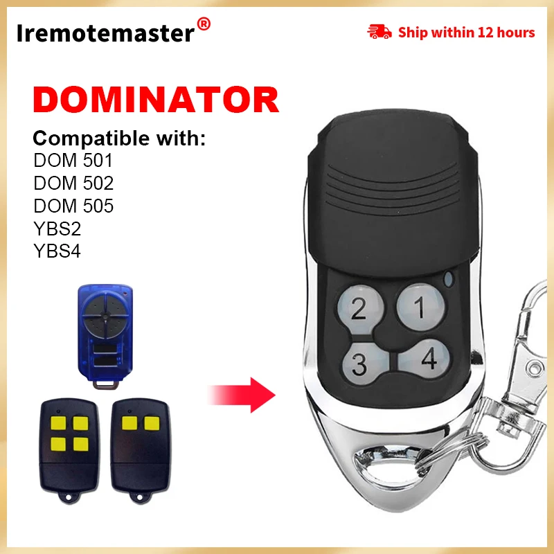 

For Dominator DOM501 DOM502 DOM505 YBS2 YBS4 Gate/Garage Door Remote