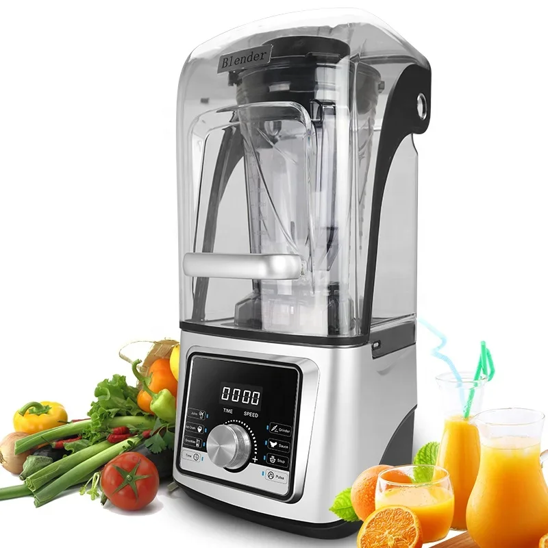 5 litre industrial juice blender high power heavy duty blender and food processor professional low noise ice blender machine