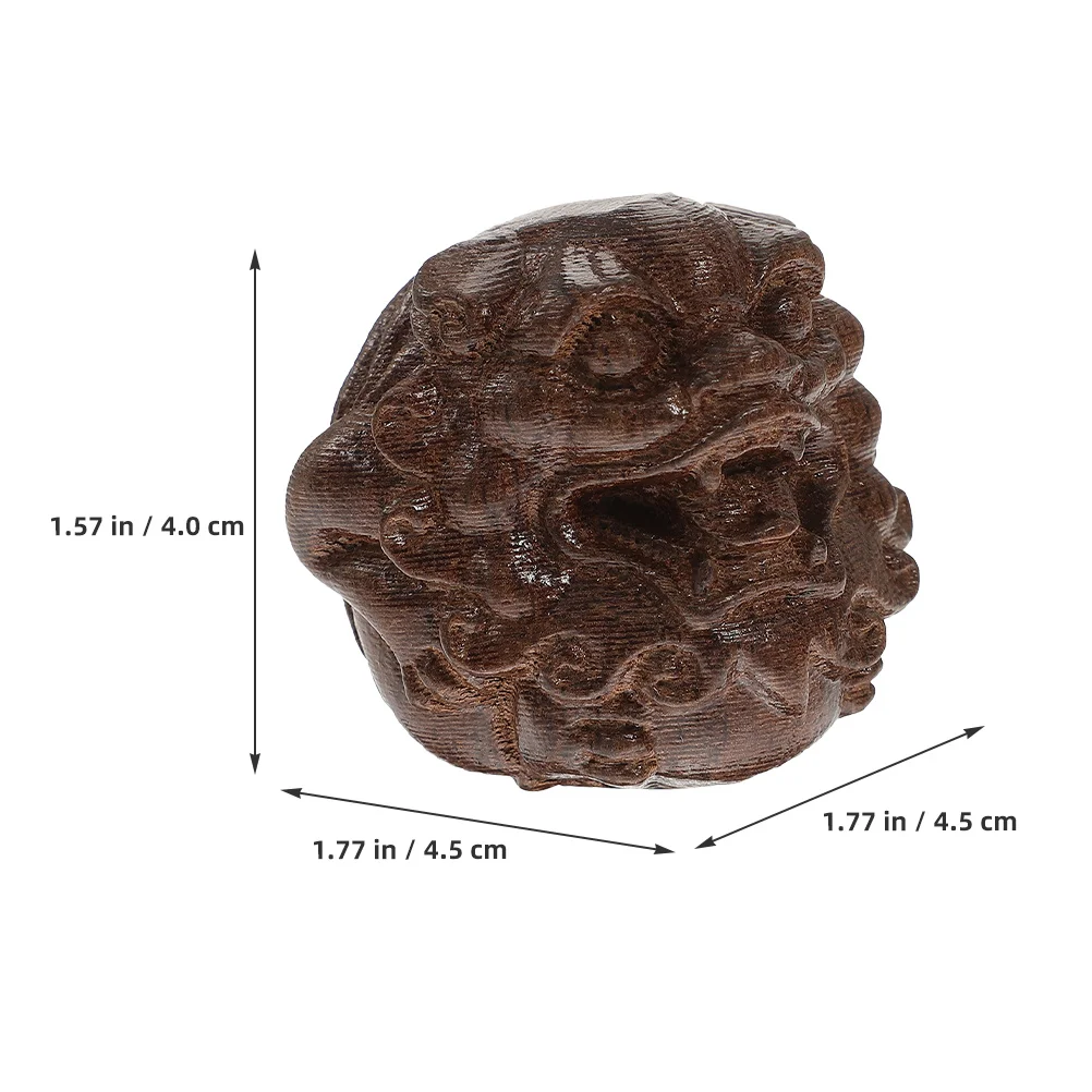 

4 шт. деревянные гандбольные мячи Pixiu Design гладкие портативные мячи для упражнений для рук для пожилых людей, расслабление мышц и домашний декор