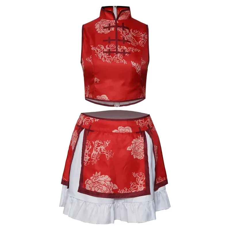 CyKaname Madoka Cosplay Costume Akemi Homura Cheongsam Halloween Miki Sayaka Women Clothes