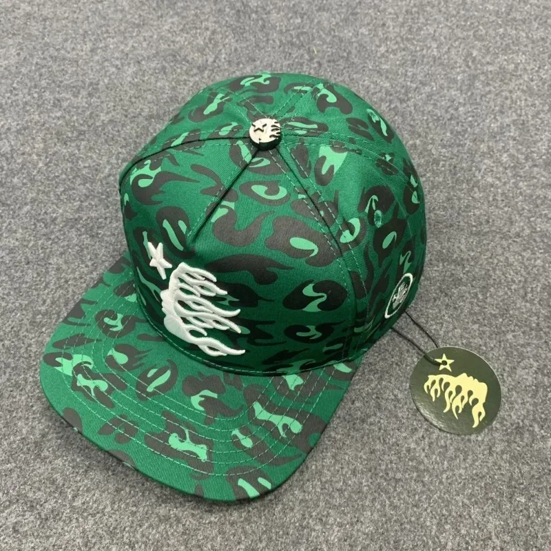Hellstar Print Hat Streetwear Duckbill Caps Spring Autumn Cool Unisex Men Women Trendy Versatile Baseball Caps New Hot
