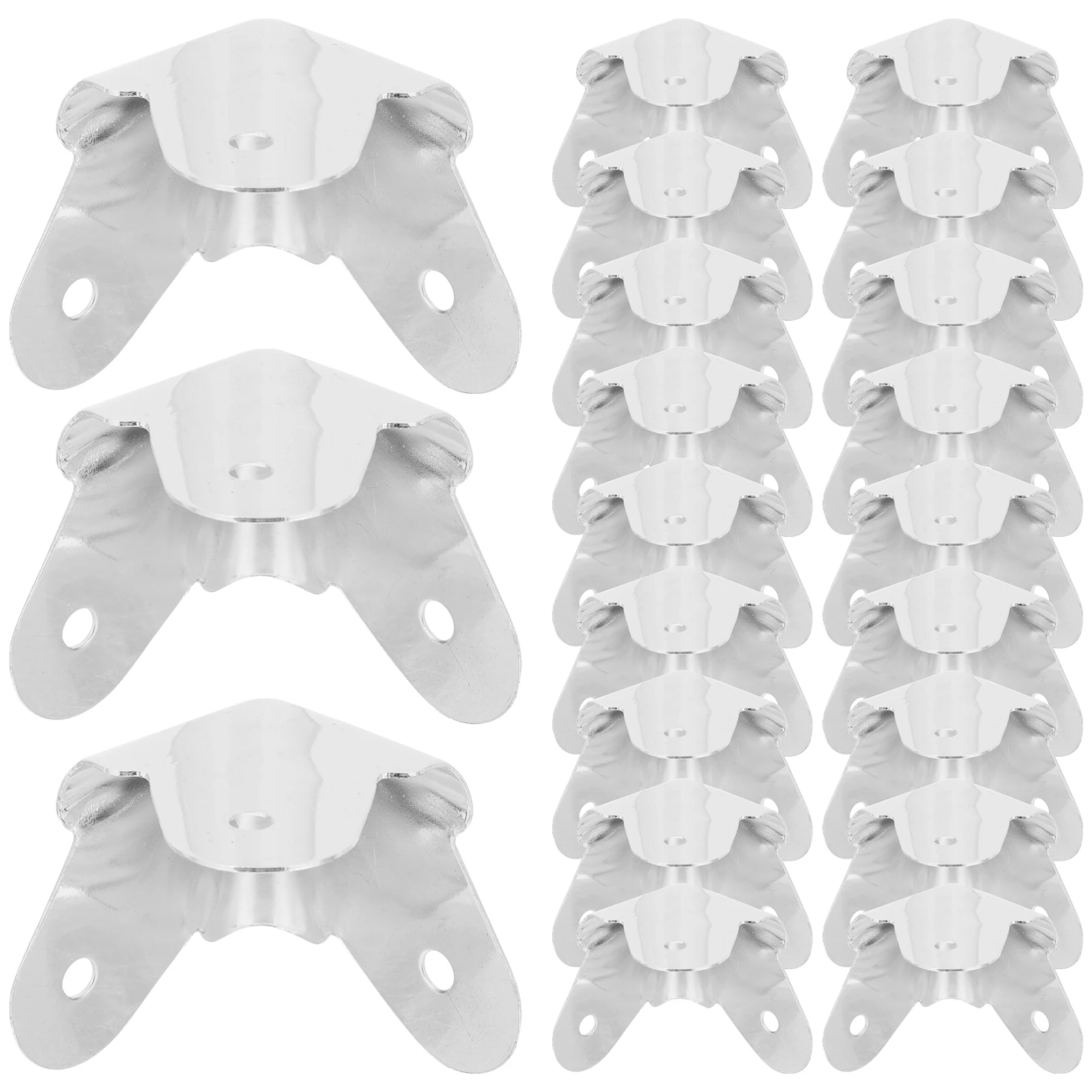 

36Pcs Speaker Corner Protectors Iron Durable Protective Guards Cabinet Edges Wrap Covers Speaker Accessories Angle Corner Guard