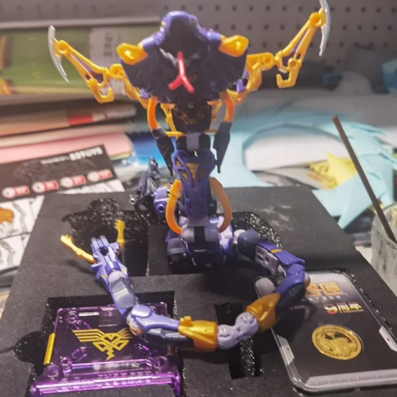 

D-Strike Beast Box Bb7-Ph Purple Mist Limited Edition Transformable Toy Model With Special Edition Christmas Birthday Gift