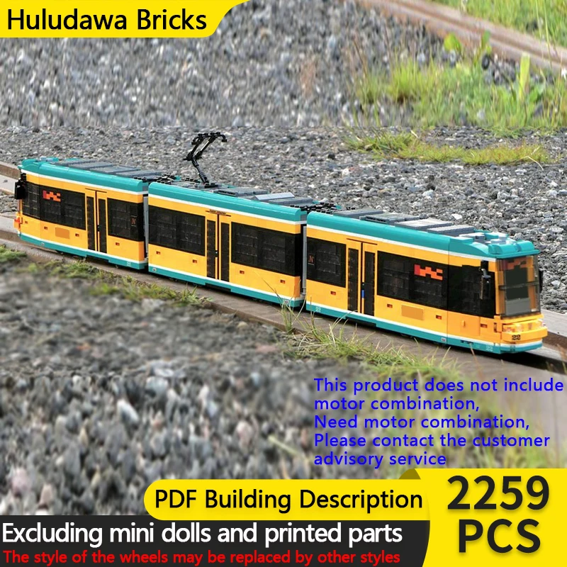 

Модель городского автомобиля MOC, строительные кирпичи, железная дорога M06, тренировочный поезд, модульная технология, детские праздничные подарки, сборные игрушки, костюм