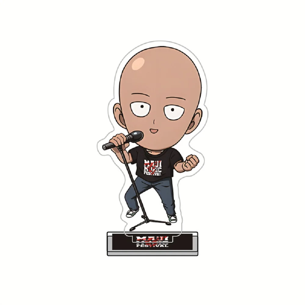 Man第1弾アクリルスタンド、おまけ公式写真1枚#Man 10CM Anime ONE PUNCH MAN Acrylic Stand King/Zombieman/Superalloy
