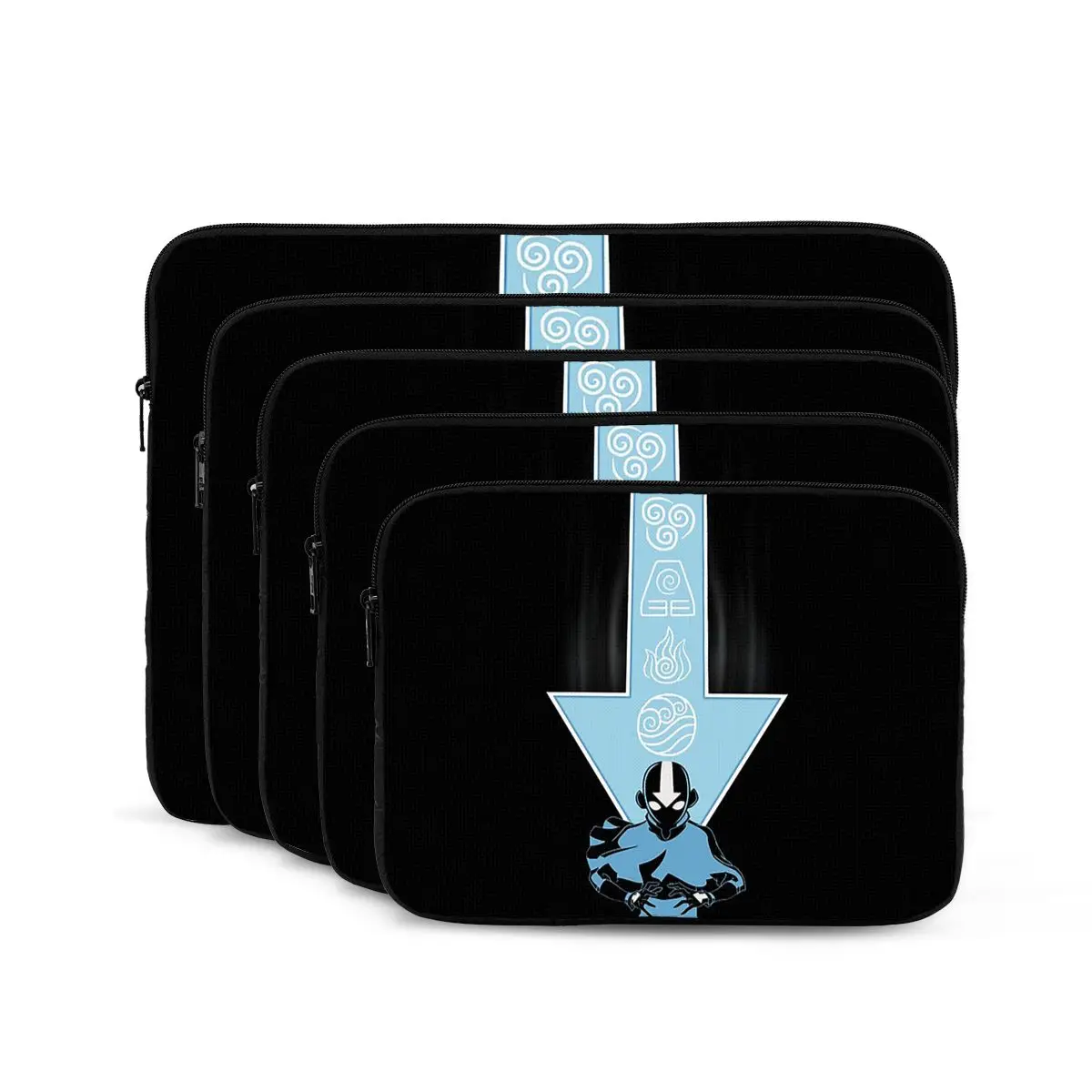 Avatar Aang Arrow Notebook Laptop Bag Case Pouch Notebook Sleeve Cover Bag Tablet Shockproof Case Bag