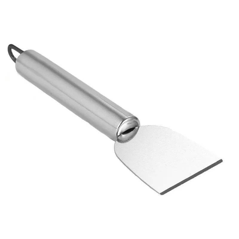 Versatile Cleaning Scraper Durable Metal Stainless Steel Glue Remover Snow Shovel for Kitchen, Bathroom and Home Use New