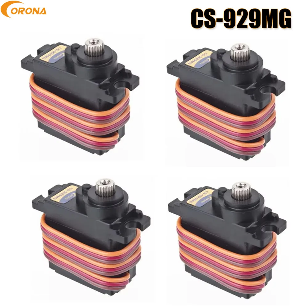 1 / 2 / 4pcs Corona CS-929MG 13.5G Metal Gear Simulate Steering SERVO For Rc Helicopter