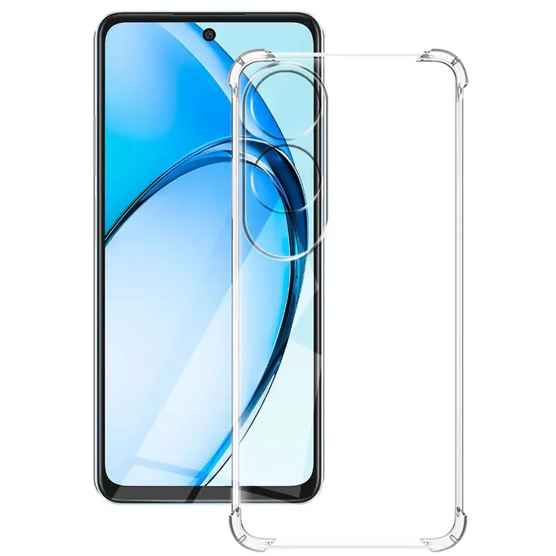 For OPPO A60 4G Case Shockproof Clear Soft Silicone Protect Back Cover For OPPOA60 A 60 4G CPH2631 Clear Phone Cases Coque Capa