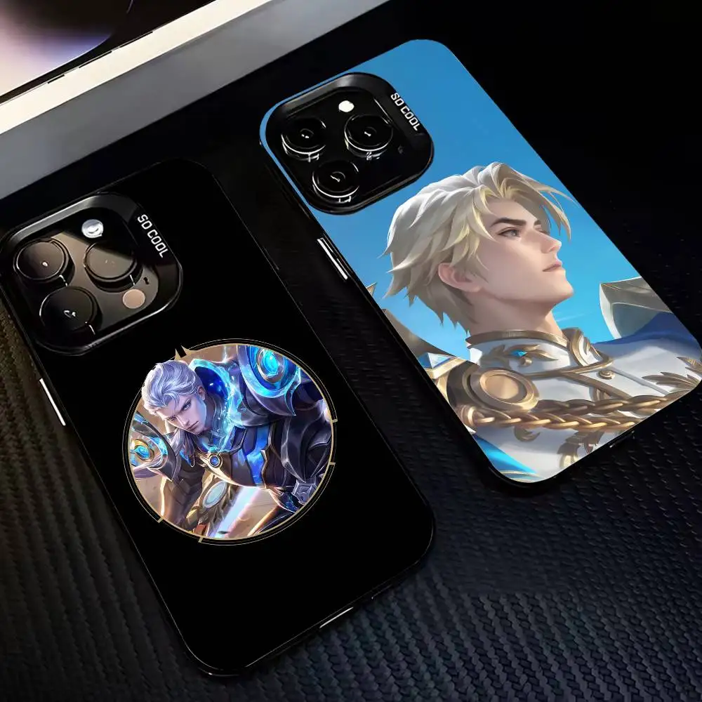 

A-Arthur H-Honor of K-Kings Phone Case For iPhone 17,16,15,14,13,12,11 Plus,Pro Max,XS,Colorful Silver Black Cover