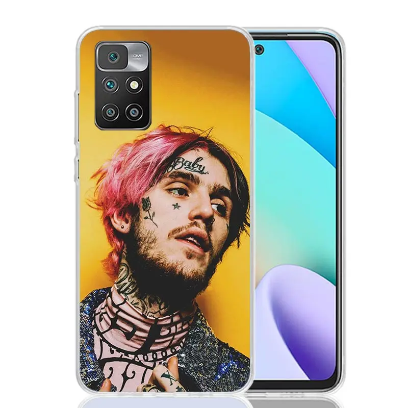 Lil Peep Singer Phone Case For Xiaomi 12C 12 10C 10 10A 9C 9 9A 9T 8A 8 7A 7 6A 6 Pro S2 K70 K60 K40 K20 Art Coque Capa