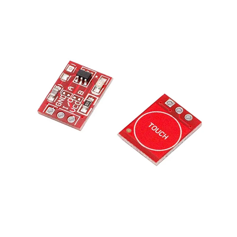 TTP223 Touch Key Switch Module Touching Button Self-Locking/No-Locking Capacitive Switches Single Channel Reconstruction