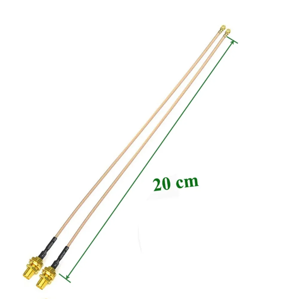 

Essential for efficient WiFi upgrade,IPE/SMA female tail fiber antenna,RG178 low loss splitter