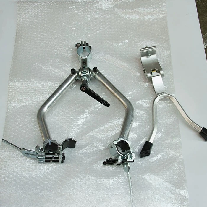 Sports wheelchair is easy to disassemble, drive head connector, disabled front assembly, traction head, electric vehicle head