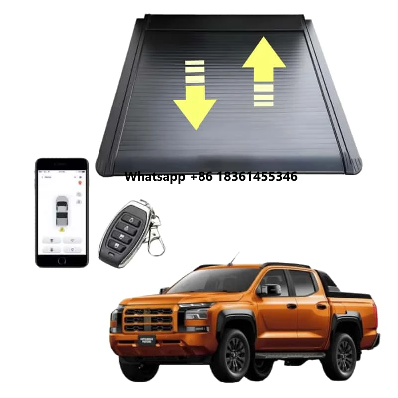 

Электрическая роллетная крышка кузова пикапа из алюминия для Chevrolet Silverado 4x4, высококачественная, водонепроницаемая