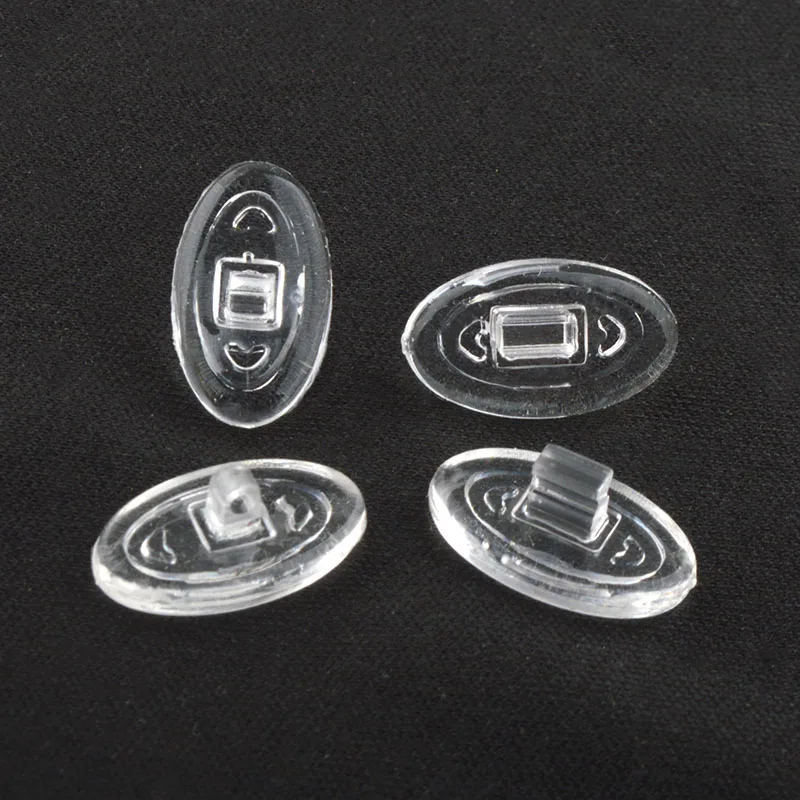 

20 шт./100 шт. силиконовый кронштейн для носа для очков, противоскользящие мягкие удобные овальные подушечки для носа, стеклянная поддержка, аксессуар для очков