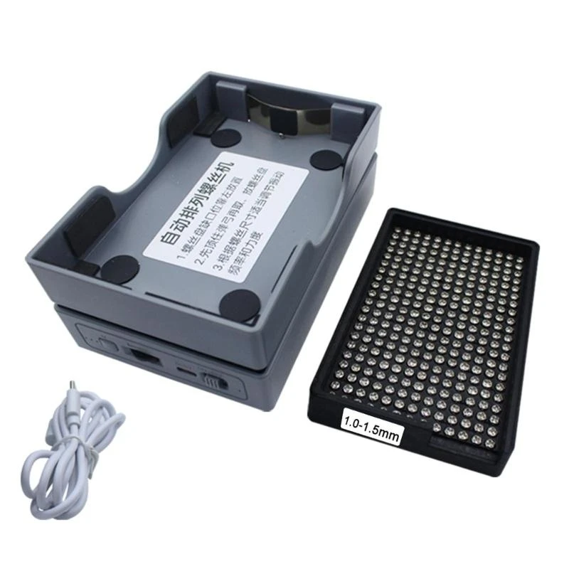 

H58C Screws Feeder Tool 1-4mm Screw Arrangement Feeding Machine 5V Fully Automatic Screw Arrangement Machine
