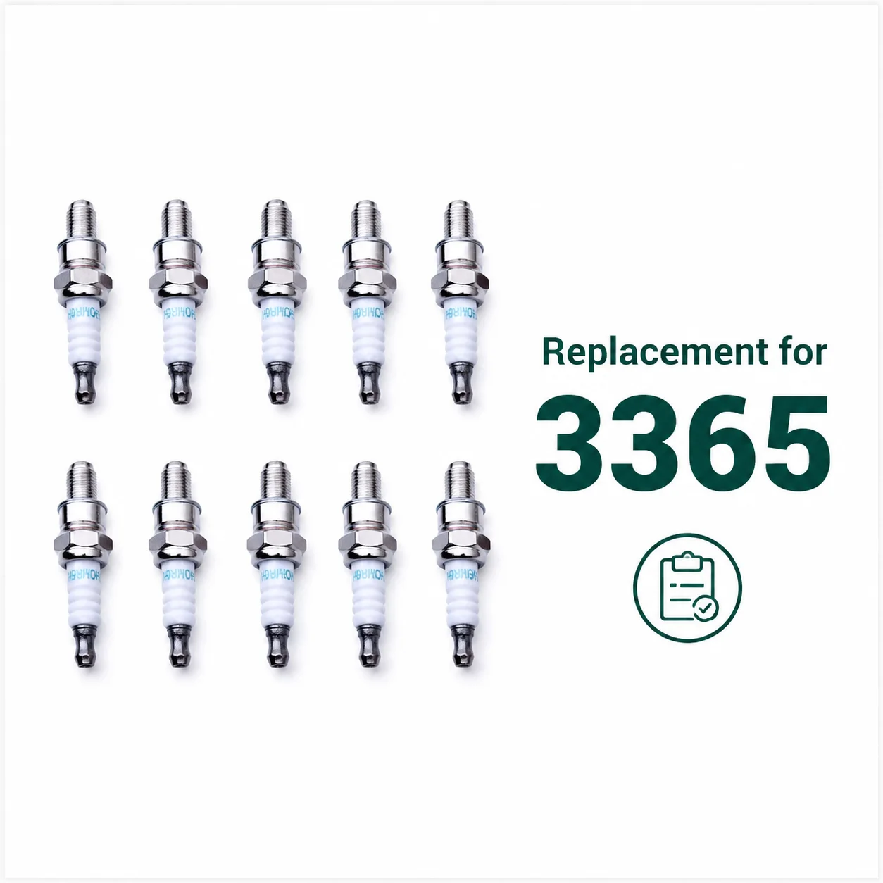 10Pcs CMR6H Spark Plug Kit For Stihl 4-MIX FS90 FS100 FS110 FS130 FS100RX Trimmer Brush Cutter Parts Tune Up Kit Replaces 3365