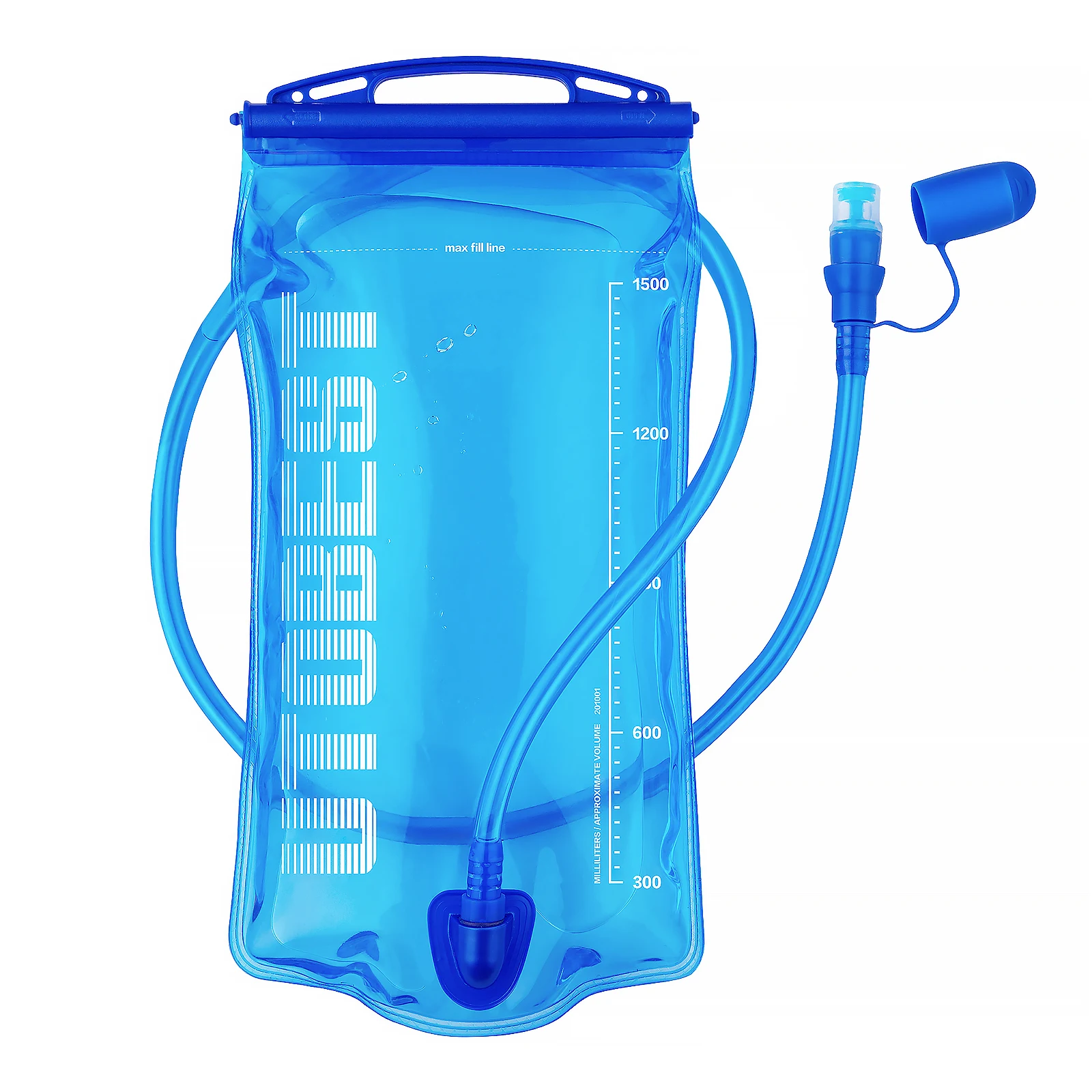 UTOBEST Hydration Water Bladder 1L 1.5L 2L 3L,BPA Free, Leak Proof  for Running Cycling Hikin