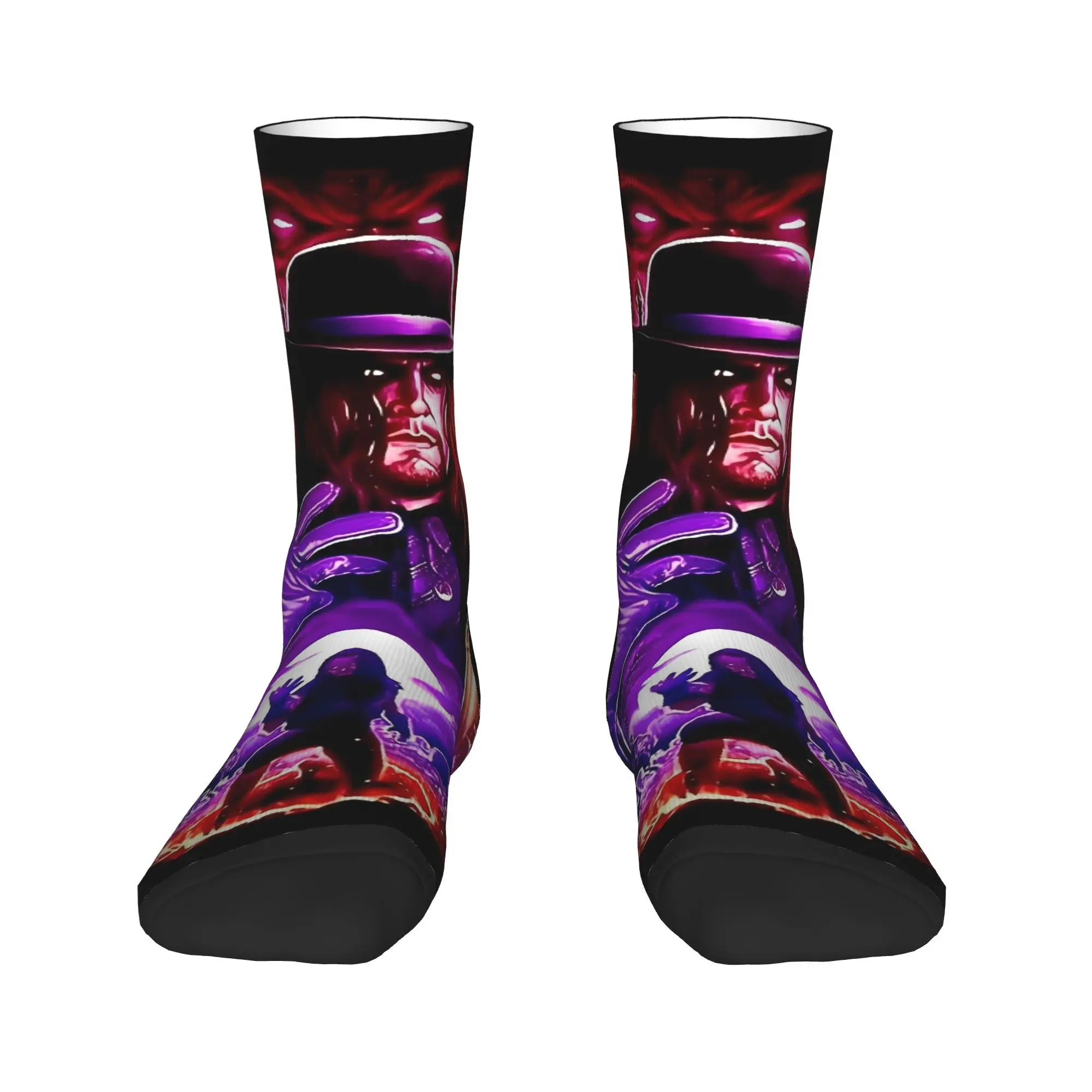 アンダーテイカー レスリング ソックス 秋 ストッキング モダン メンズ ミディアム ソフト ソックス デザイン アウトドア スポーツ ノンスリップ ソックス