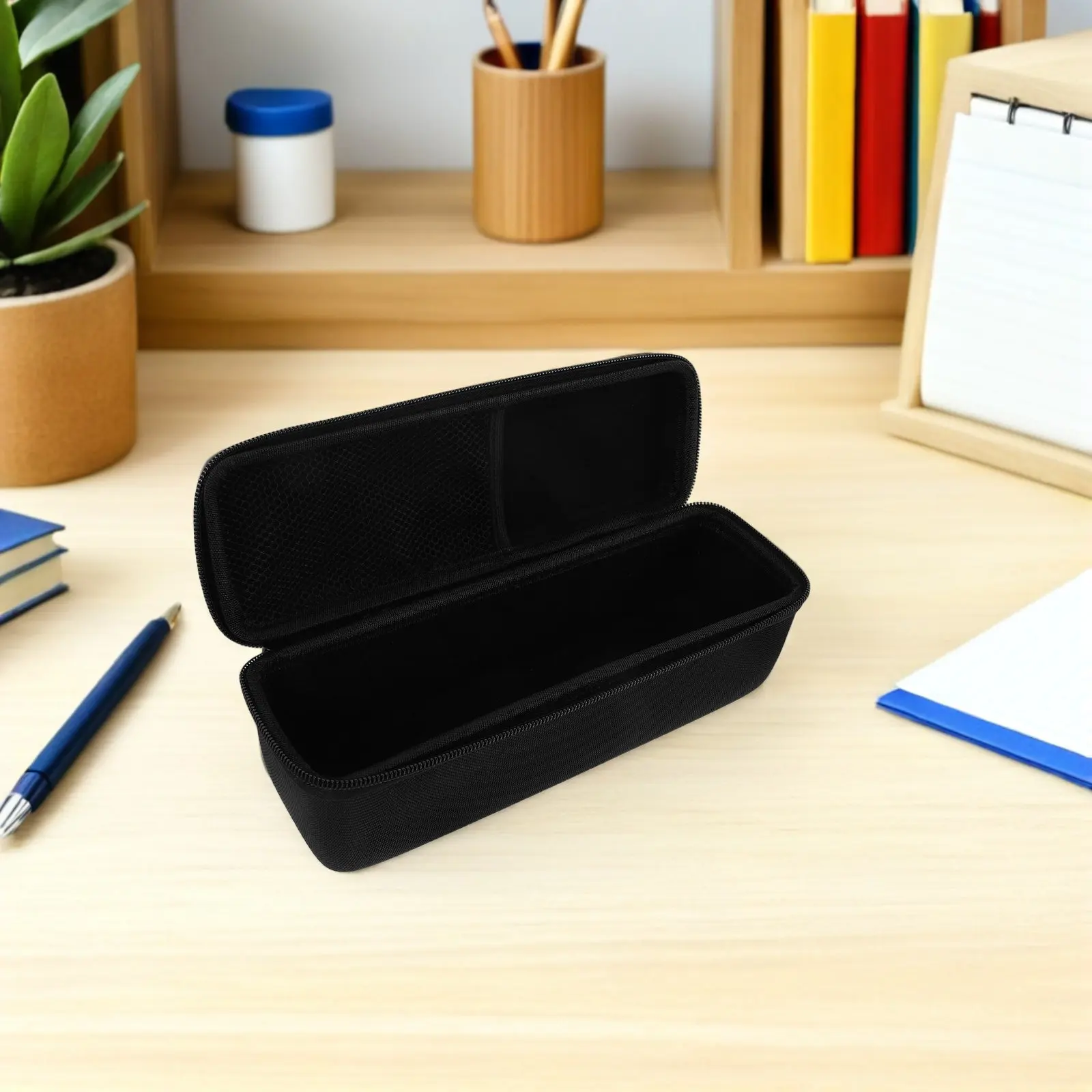 water-flosser-travel-bag-black-nylon-portable-protective-hard-shell-carrying-case-compact-organizer-storage-pouch-for-oral